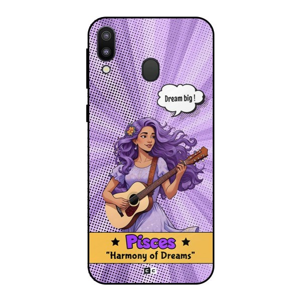 Pisces Dreams Metal Back Case for Galaxy M20