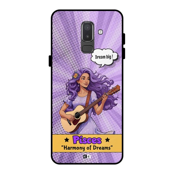 Pisces Dreams Metal Back Case for Galaxy On8 (2018)