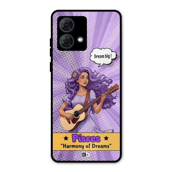 Pisces Dreams Metal Back Case for Moto G84