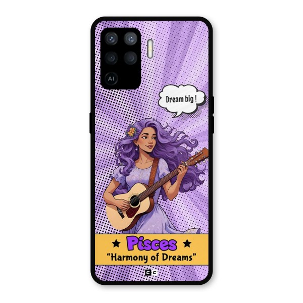 Pisces Dreams Metal Back Case for Oppo F19 Pro