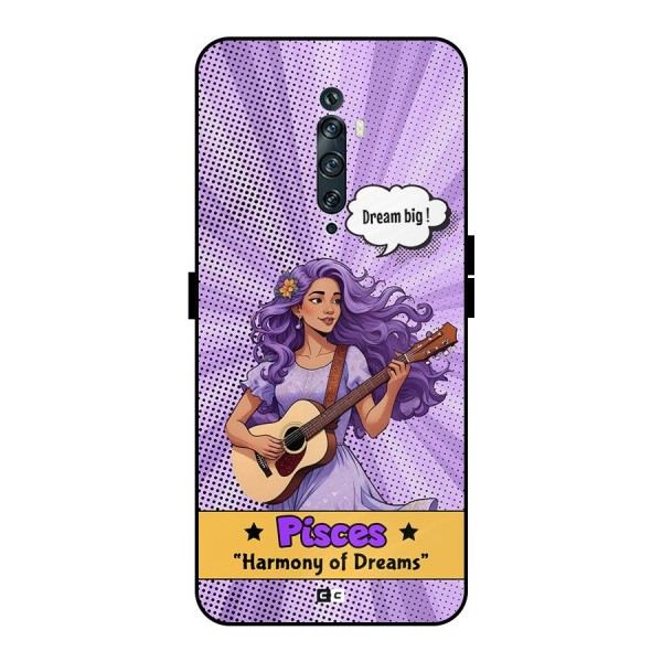 Pisces Dreams Metal Back Case for Oppo Reno2 F