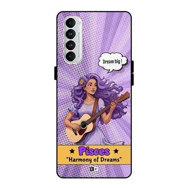 Pisces Dreams Metal Back Case for Oppo Reno4 Pro