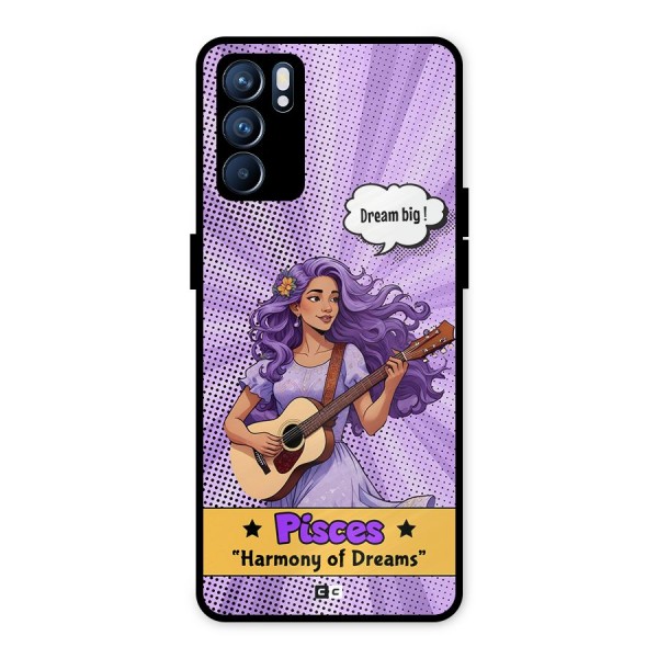 Pisces Dreams Metal Back Case for Oppo Reno6 5G