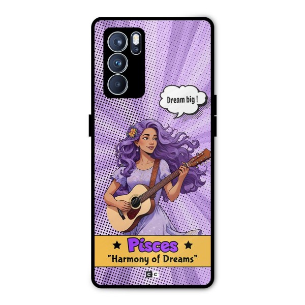 Pisces Dreams Metal Back Case for Oppo Reno6 Pro 5G