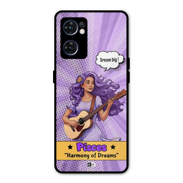 Pisces Dreams Metal Back Case for Oppo Reno7 5G