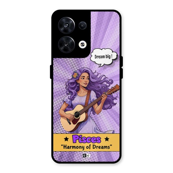 Pisces Dreams Metal Back Case for Oppo Reno8 5G