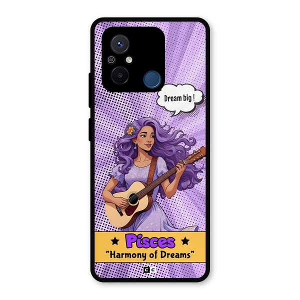 Pisces Dreams Metal Back Case for Poco C55