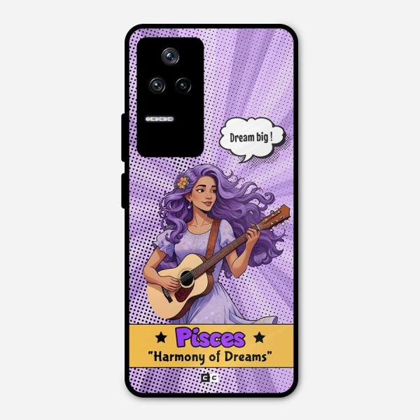 Pisces Dreams Metal Back Case for Poco F4 5G