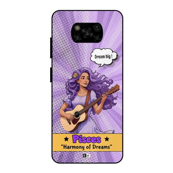 Pisces Dreams Metal Back Case for Poco X3