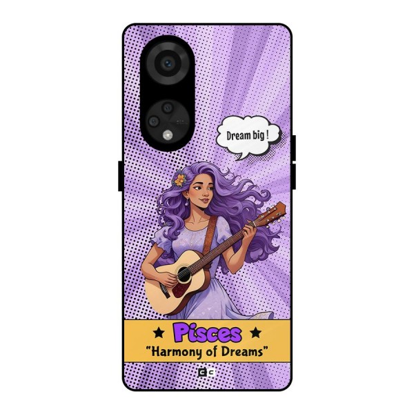 Pisces Dreams Metal Back Case for Reno8 T 5G