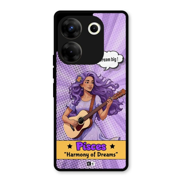 Pisces Dreams Metal Back Case for Tecno Camon 20 Pro