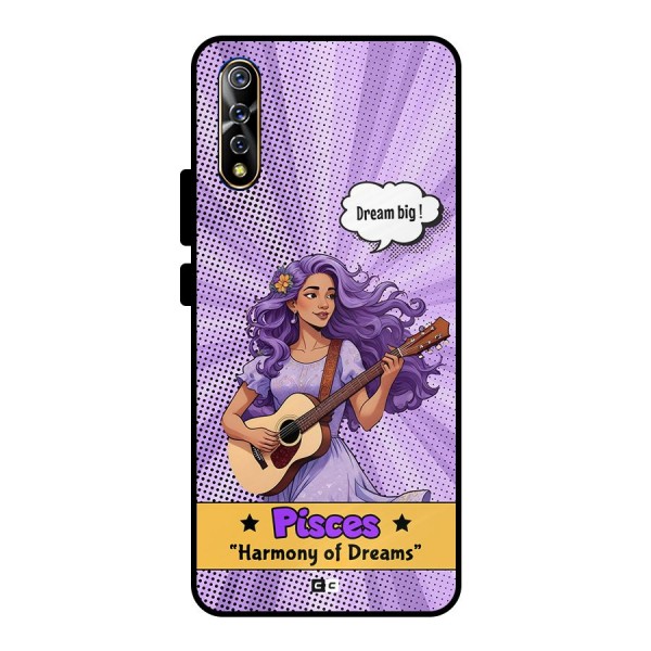 Pisces Dreams Metal Back Case for Vivo S1