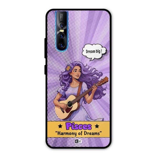 Pisces Dreams Metal Back Case for Vivo V15 Pro