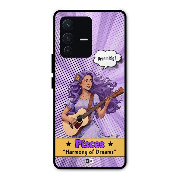 Pisces Dreams Metal Back Case for Vivo V23 Pro