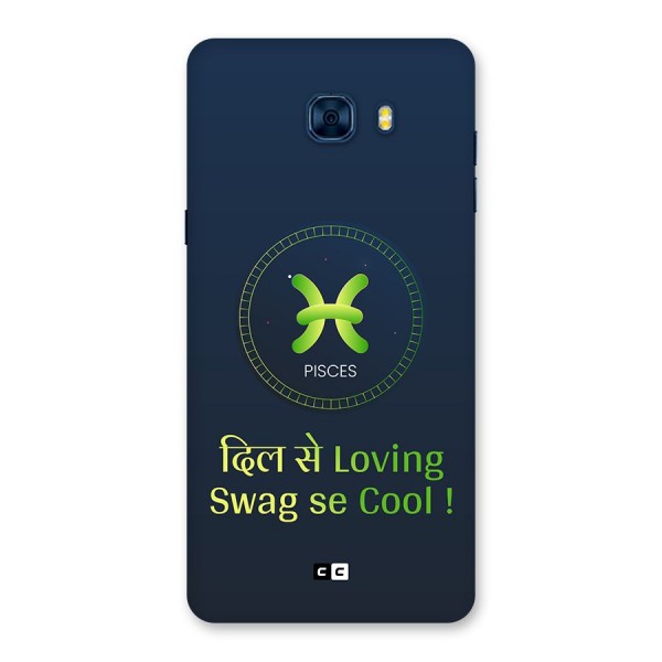 Pisces Swag Back Case for Galaxy C7 Pro