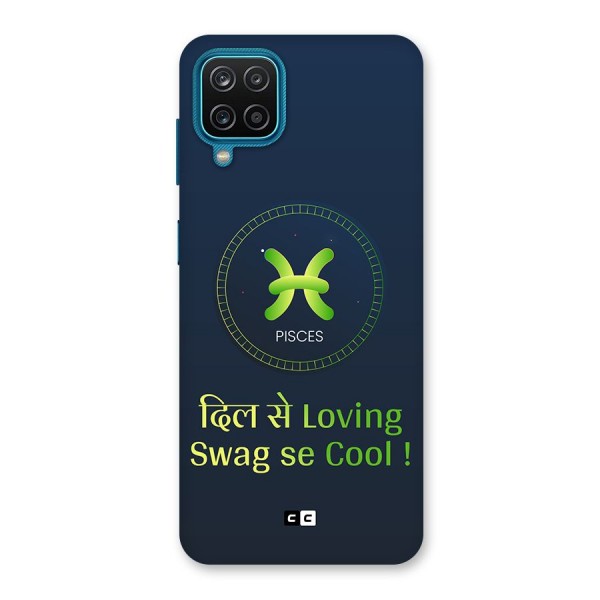 Pisces Swag Back Case for Galaxy F12