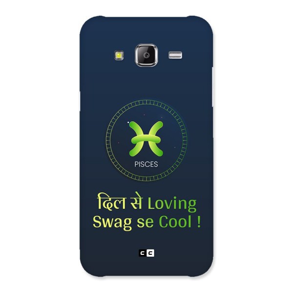 Pisces Swag Back Case for Galaxy J5