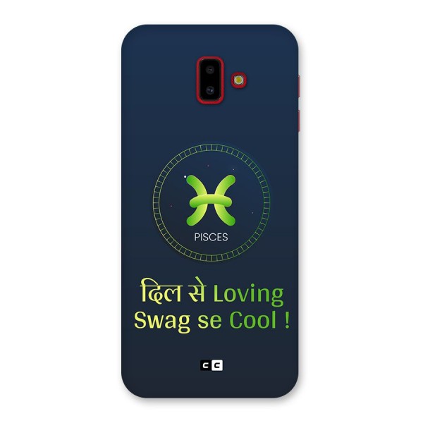 Pisces Swag Back Case for Galaxy J6 Plus