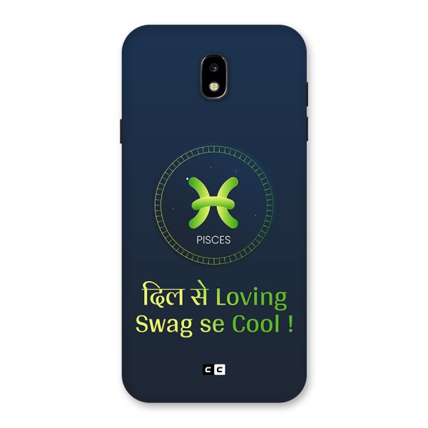 Pisces Swag Back Case for Galaxy J7 Pro