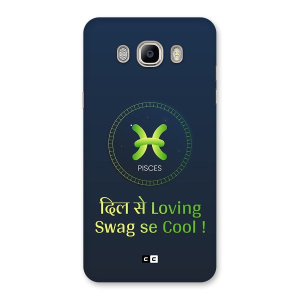 Pisces Swag Back Case for Galaxy On8