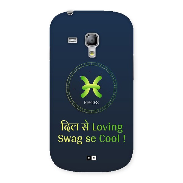 Pisces Swag Back Case for Galaxy S3 Mini