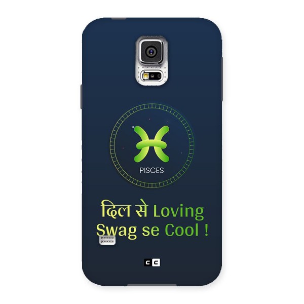 Pisces Swag Back Case for Galaxy S5