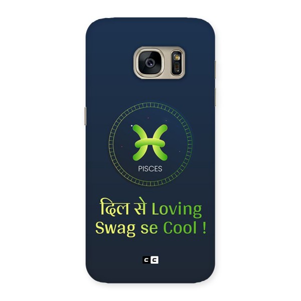 Pisces Swag Back Case for Galaxy S7