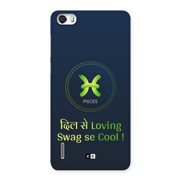 Pisces Swag Back Case for Honor 6