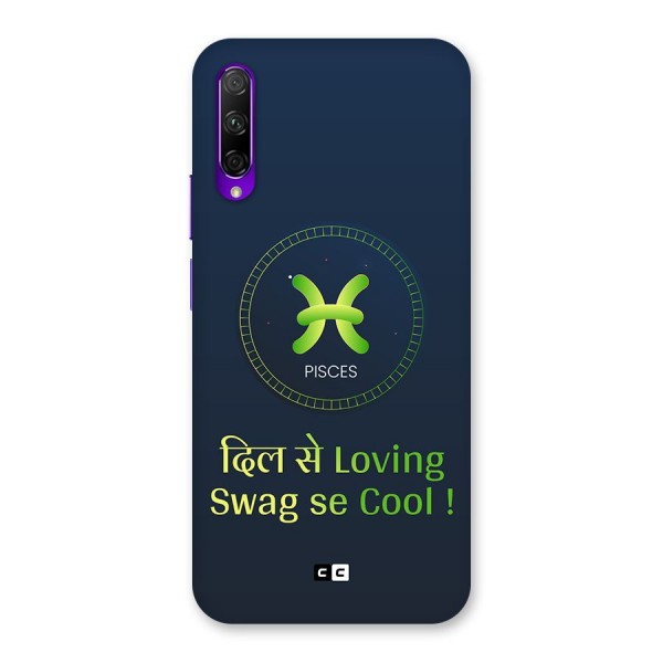 Pisces Swag Back Case for Honor 9X Pro