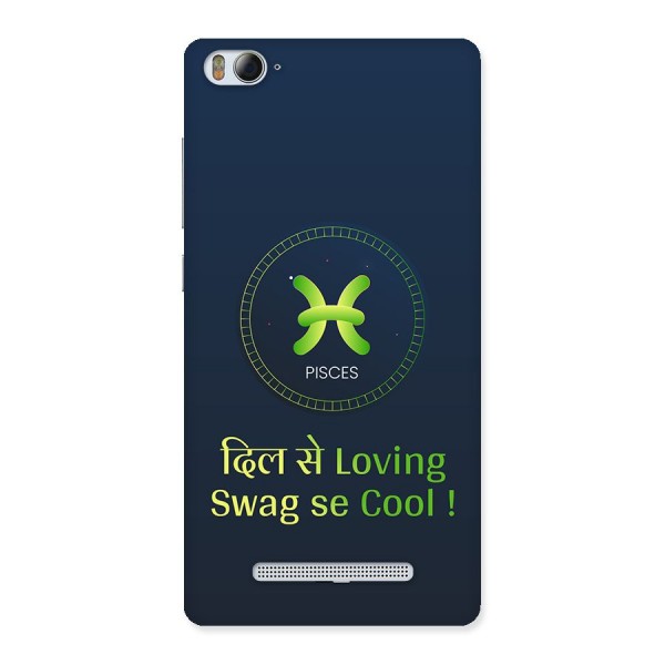 Pisces Swag Back Case for Mi4i