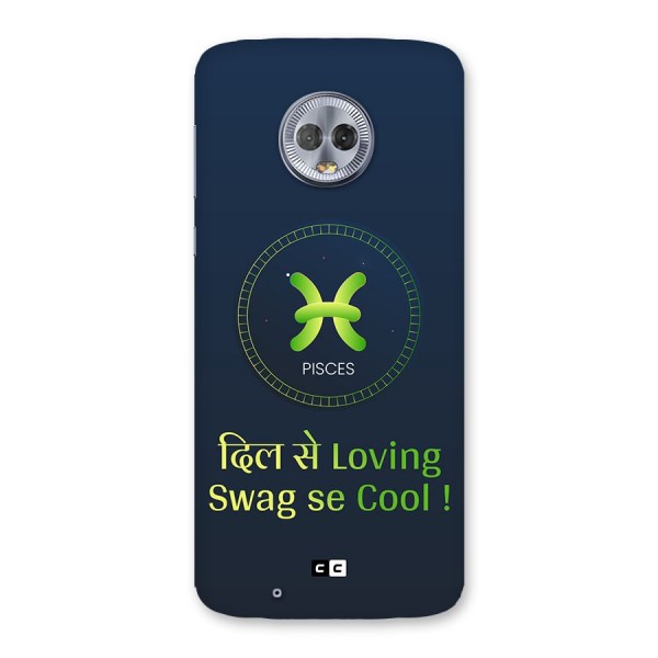 Pisces Swag Back Case for Moto G6