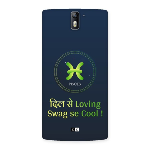 Pisces Swag Back Case for OnePlus One