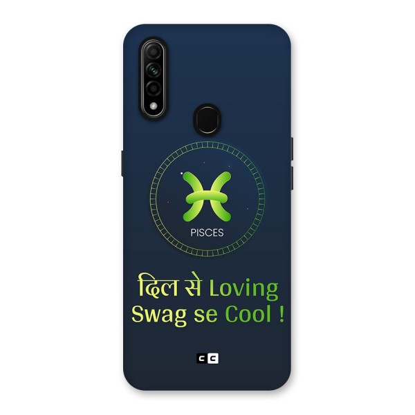 Pisces Swag Back Case for Oppo A31