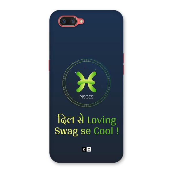 Pisces Swag Back Case for Oppo A3s