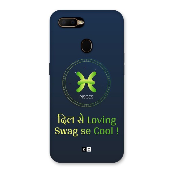 Pisces Swag Back Case for Oppo A5s