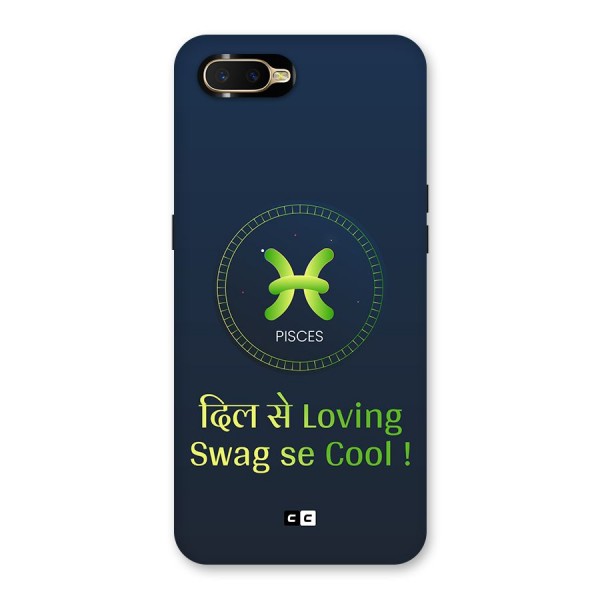 Pisces Swag Back Case for Oppo K1