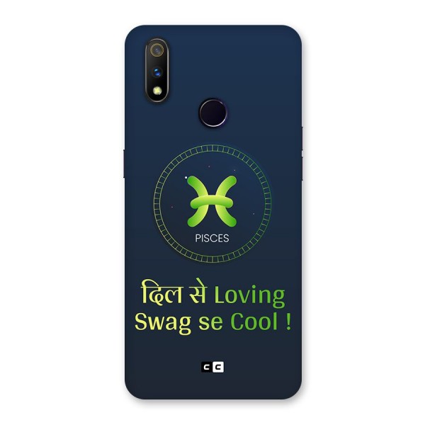 Pisces Swag Back Case for Realme 3 Pro