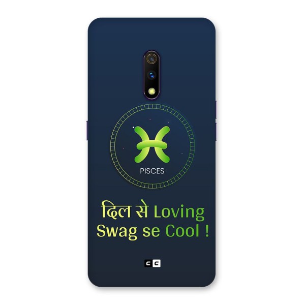 Pisces Swag Back Case for Realme X