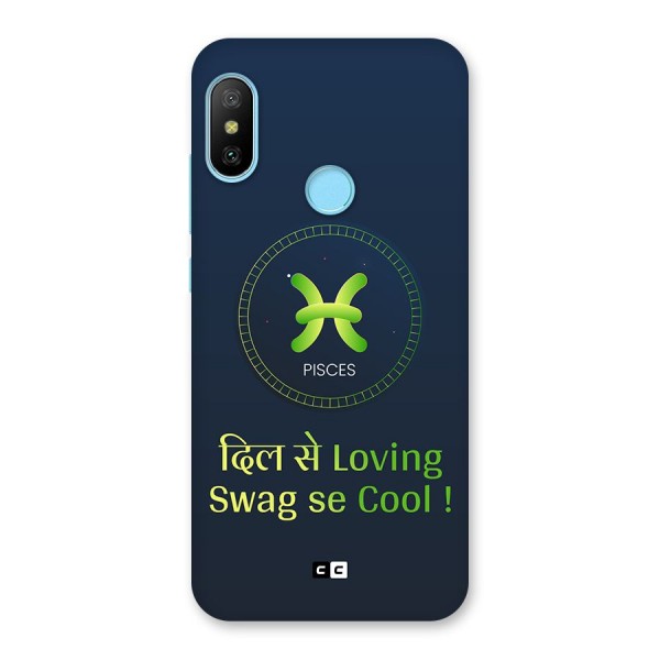 Pisces Swag Back Case for Redmi 6 Pro