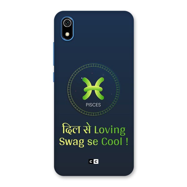 Pisces Swag Back Case for Redmi 7A