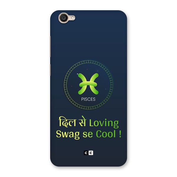 Pisces Swag Back Case for Vivo Y55