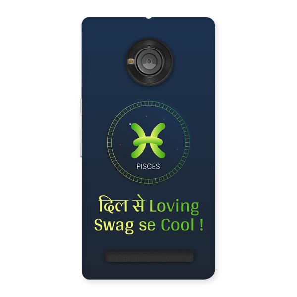 Pisces Swag Back Case for Yuphoria