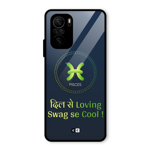 Pisces Swag Glass Back Case for Mi 11x