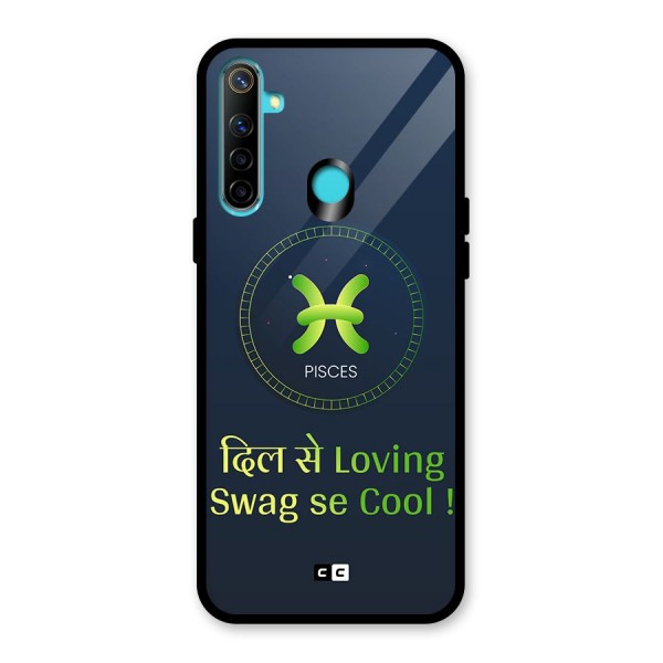 Pisces Swag Glass Back Case for Realme 5