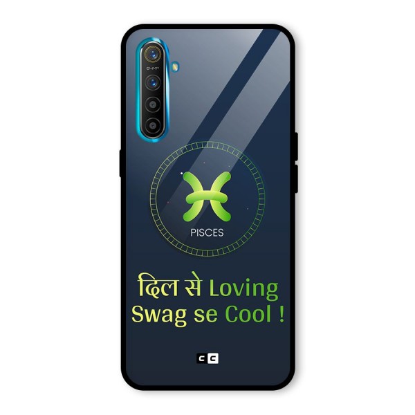 Pisces Swag Glass Back Case for Realme X2