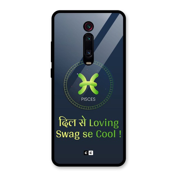 Pisces Swag Glass Back Case for Redmi K20