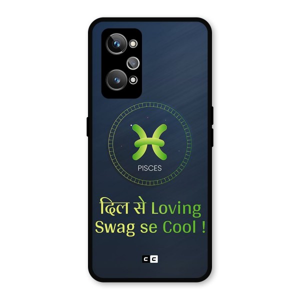 Pisces Swag Metal Back Case for Realme GT 2