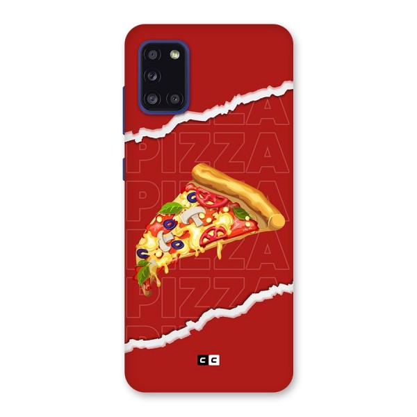 Pizza Lover Back Case for Galaxy A31