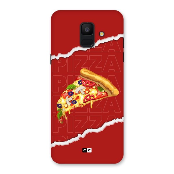 Pizza Lover Back Case for Galaxy A6 (2018)