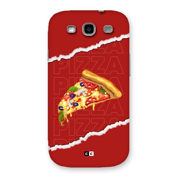 Pizza Lover Back Case for Galaxy S3